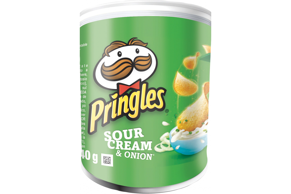Pringles Sour Cream and Onion 12x40g